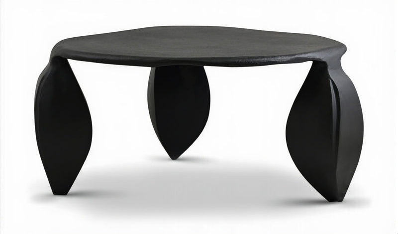 Pueblo Aluminum Coffee Table in Black - 99044Black-CT