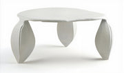 Pueblo Aluminum Coffee Table in Cream - 99044Cream-CT