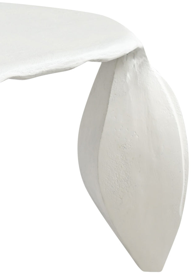 Pueblo Aluminum Coffee Table in Cream - 99044Cream-CT