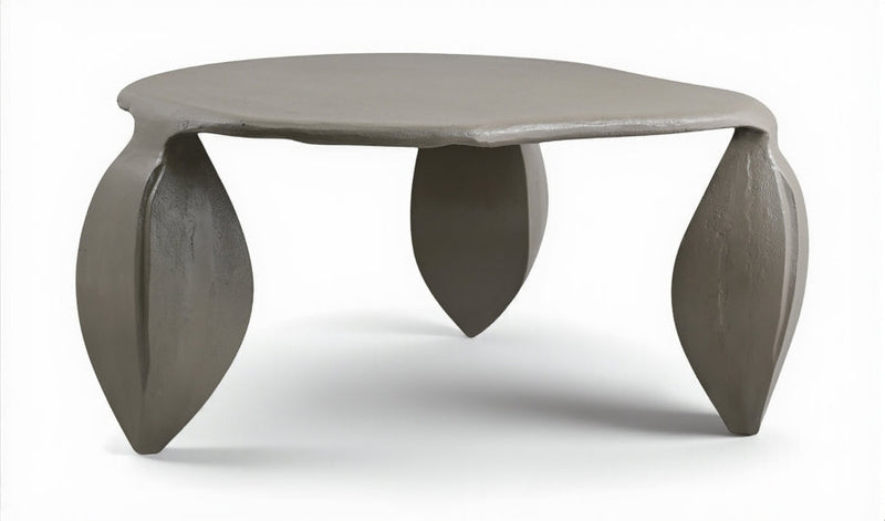 Pueblo Aluminum Coffee Table in Taupe - 99044Taupe-CT