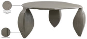 Pueblo Aluminum Coffee Table in Taupe - 99044Taupe-CT