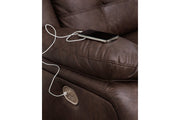 Punch Up Walnut 6 - Piece Power Reclining Sectional - Gate FurniturePower Reclining Sectional