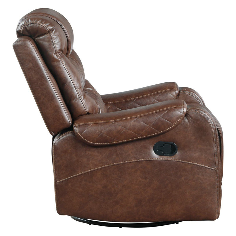Putnam Brown Reclining Living Room Set - Gate FurnitureLiving Room Set