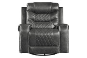 Putnam Gray Reclining Living Room Set - Gate FurnitureLiving Room Set