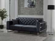 Puzzle Tufted Living Room Set - Gate FurnitureLiving Room Sets