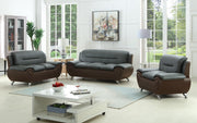 Pyrus Brown Grey Living Room Set - Gate FurnitureLiving Room Set