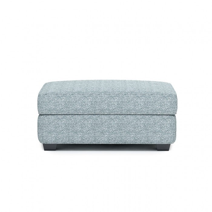 Queensbury Teal Ottoman - FM61113TL-OT-PT