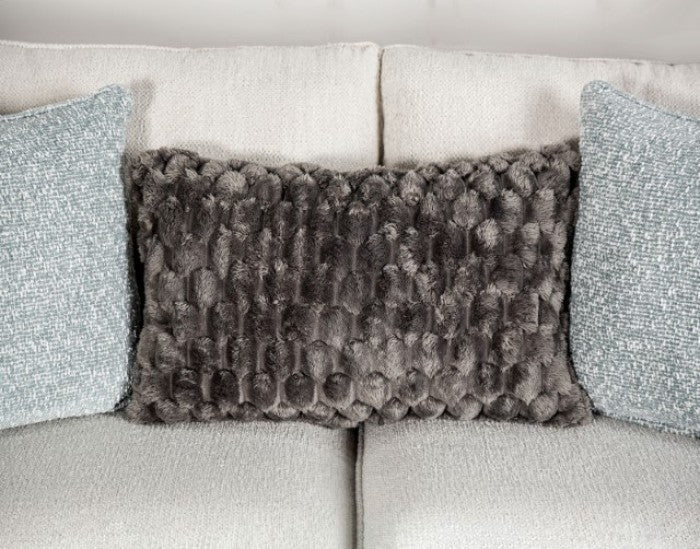 Queensbury White Loveseat - FM61113WH-LV