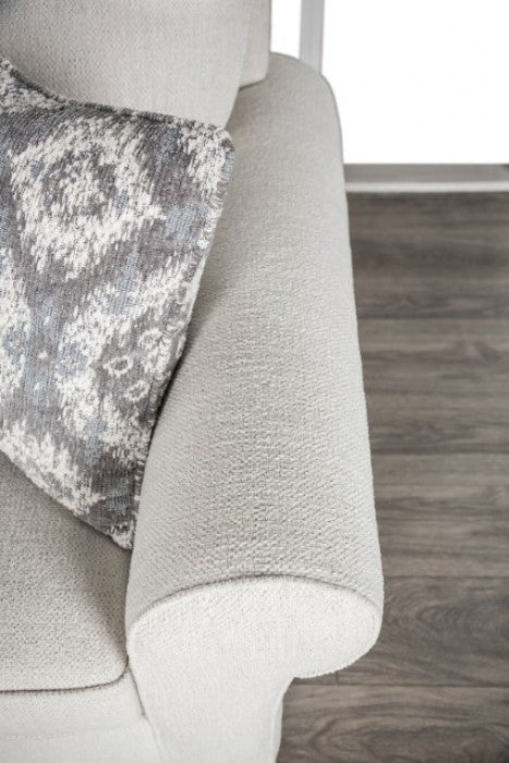 Queensbury White Loveseat - FM61113WH-LV