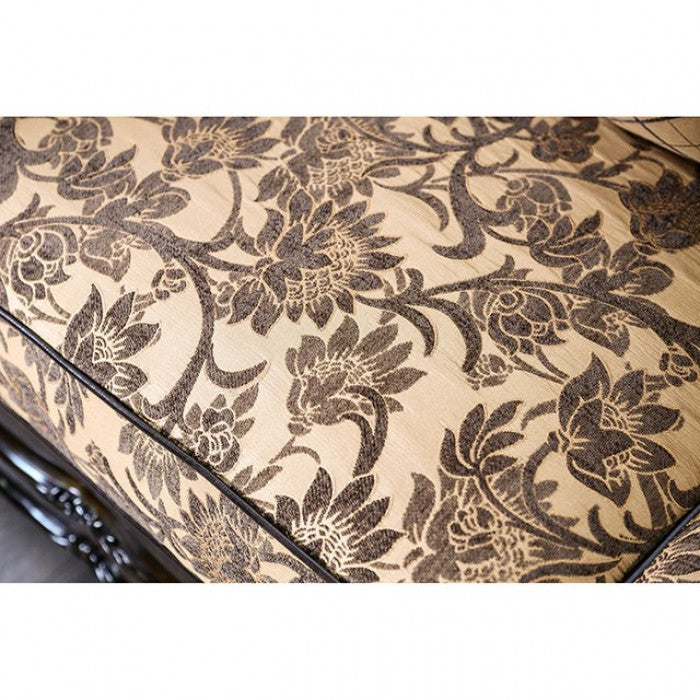Quirino Tan/Dark Brown Sofa - SM6417-SF