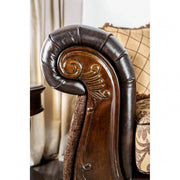 Quirino Tan/Dark Brown Sofa - SM6417-SF