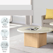 Qwin Coffee Table W/Marble Top - LV03005