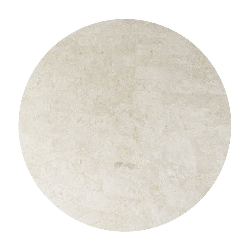 Qwin Round Dining Table W/Marble Top - DN02875