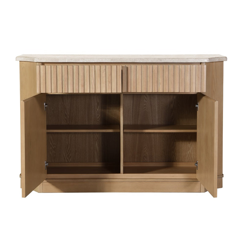 Qwin Server W/Marble Top - DN02878