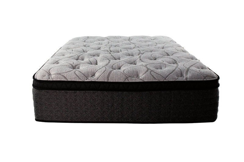 RAC Eurotop Light Gray King Mattress - Gate FurnitureKing Mattress