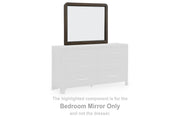 Radkin Burnished Brown Bedroom Mirror - PCB843-36