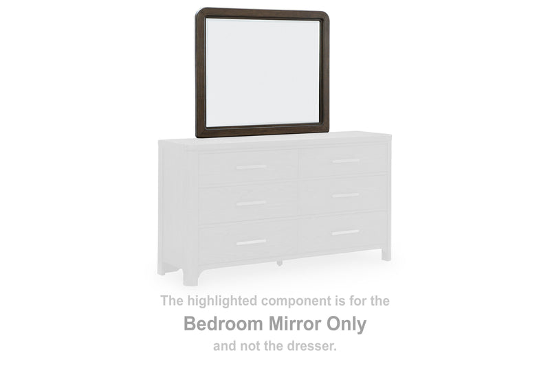 Radkin Burnished Brown Bedroom Mirror - PCB843-36