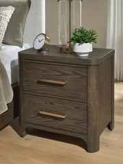 Radkin Burnished Brown Nightstand - PCB843-92
