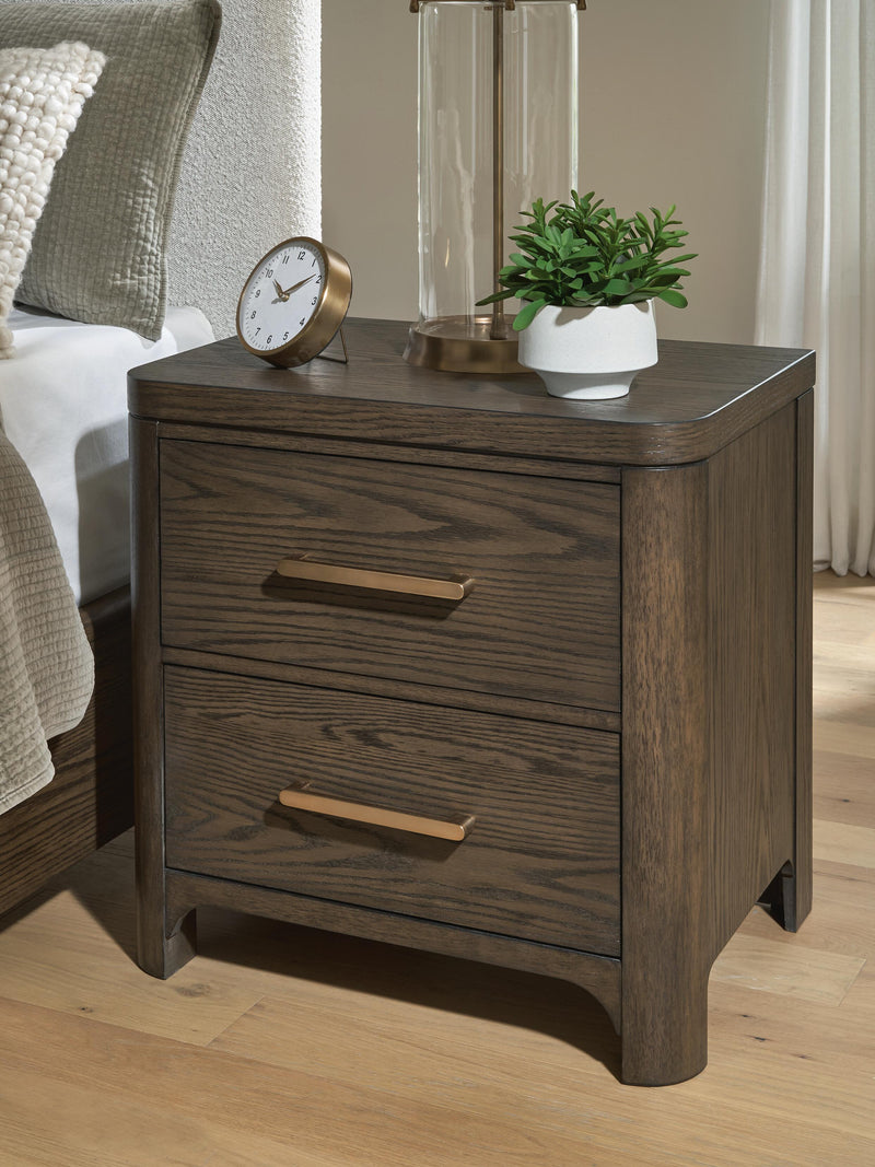 Radkin Burnished Brown Nightstand - PCB843-92