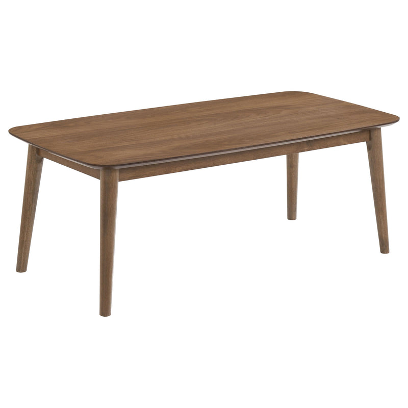 Radley 3-piece Rectangular Coffee Table Set Natural Walnut - 753524