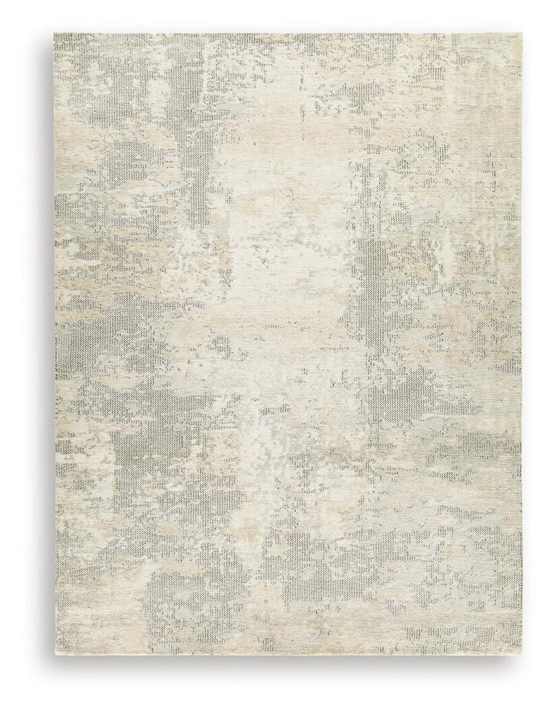 Raif Gray/White/Cream Extra Large Rug - R408080