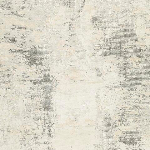 Raif Gray/White/Cream Large Rug - R408081
