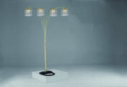 Rain Drop Arc Gold 84" Floor Lamp - Gate FurnitureFloor Lamps