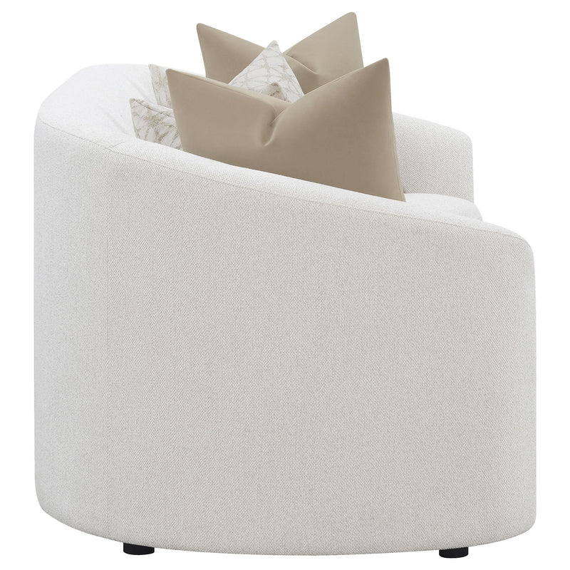 Rainn 2-piece Boucle Upholstered Sloped Arm Sofa Set Latte - 509171-S2
