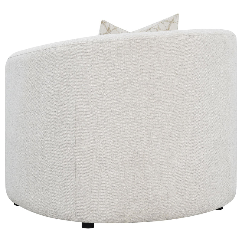 Rainn 3-piece Boucle Upholstered Sloped Arm Sofa Set Latte - 509171-S3