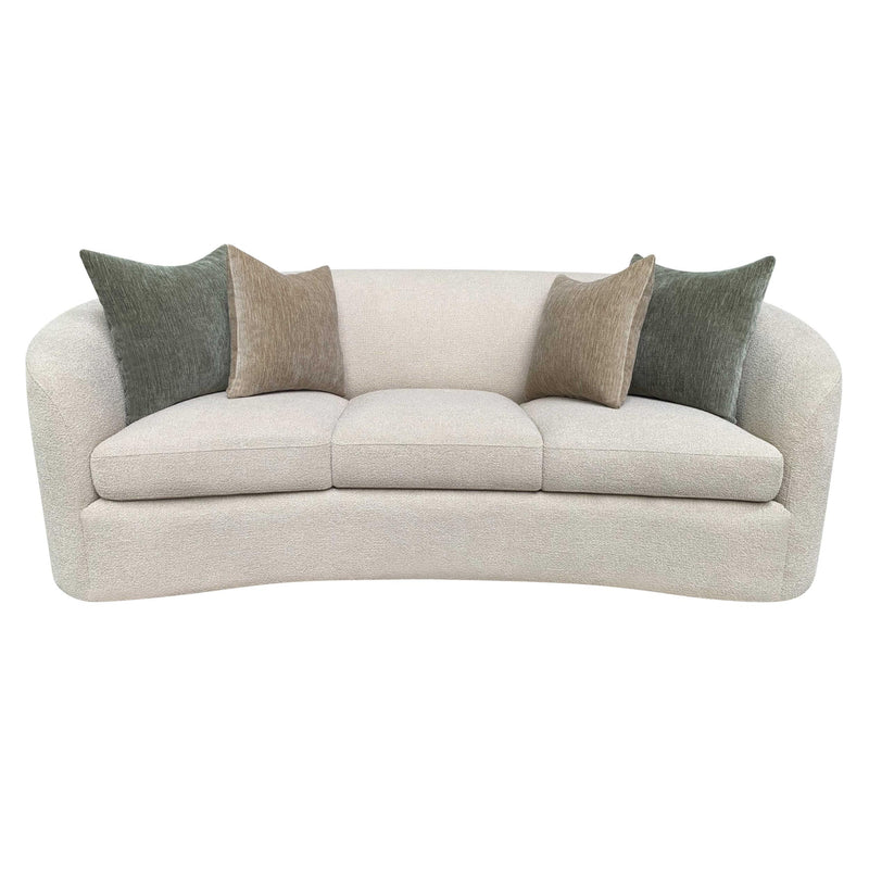 Rainn Transitional Chenille Sloped Arm Sofa Camel - 511391
