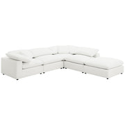 Raleigh Boucle Upholstered Armless Chair Ivory - 551751