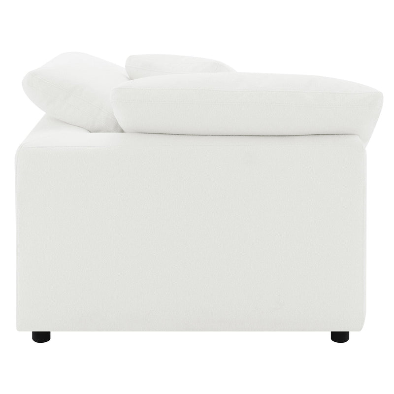 Raleigh Boucle Upholstered Corner Chair Ivory - 551752