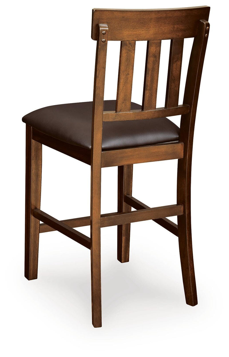 Ralene Counter Height Dining Table and 4 Barstools - D594D11