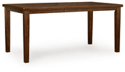Ralene Counter Hight Dining Table and 6 Barstools - D594D13
