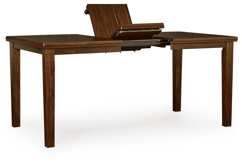 Ralene Counter Hight Dining Table and 6 Barstools - D594D13