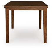 Ralene Counter Hight Dining Table and 6 Barstools - D594D13