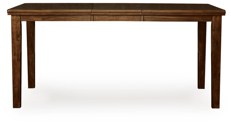 Ralene Medium Brown Counter Height Dining Extension Table - D594-32