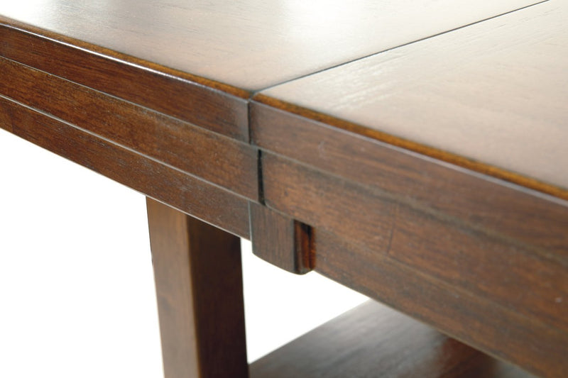 Ralene Medium Brown Counter Height Dining Extension Table - D594-42 - Gate Furniture