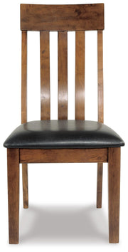Ralene Medium Brown Dining Table and 2 Chairs and Bench - D594D8