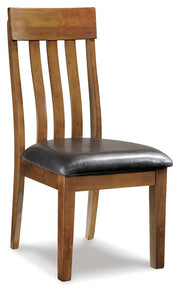 Ralene Medium Brown Dining Table and 6 Chairs and Bench - D594D10
