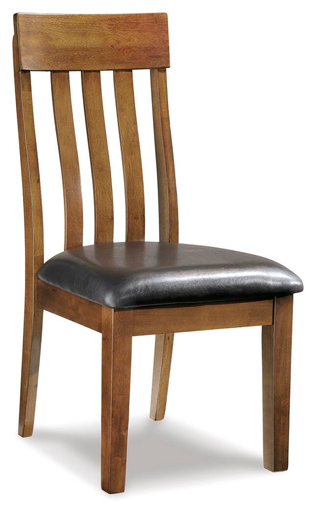 Ralene Medium Brown Dining Table and 6 Chairs and Bench - D594D10