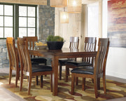 Ralene Medium Brown Extendable Dining Set - Gate FurnitureDining Room Set