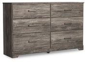 Ralinksi Full Panel Bed with Dresser in Gray from Ashley - Luna Furniture