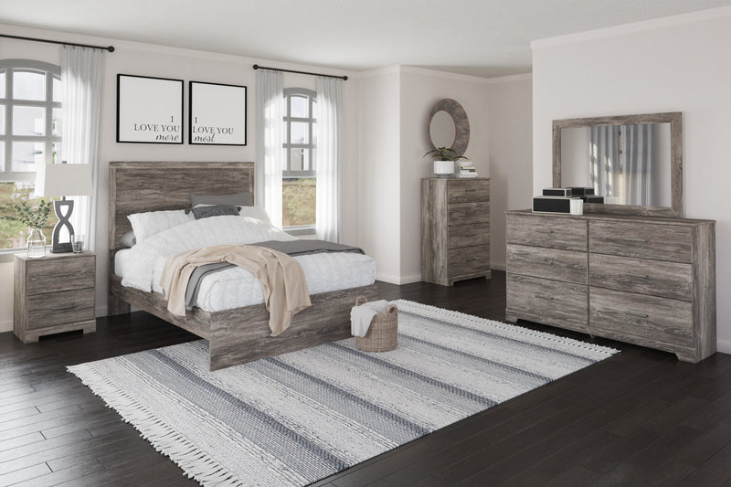 Ralinksi Gray Full Panel Bed - Gate FurnitureFull Bed