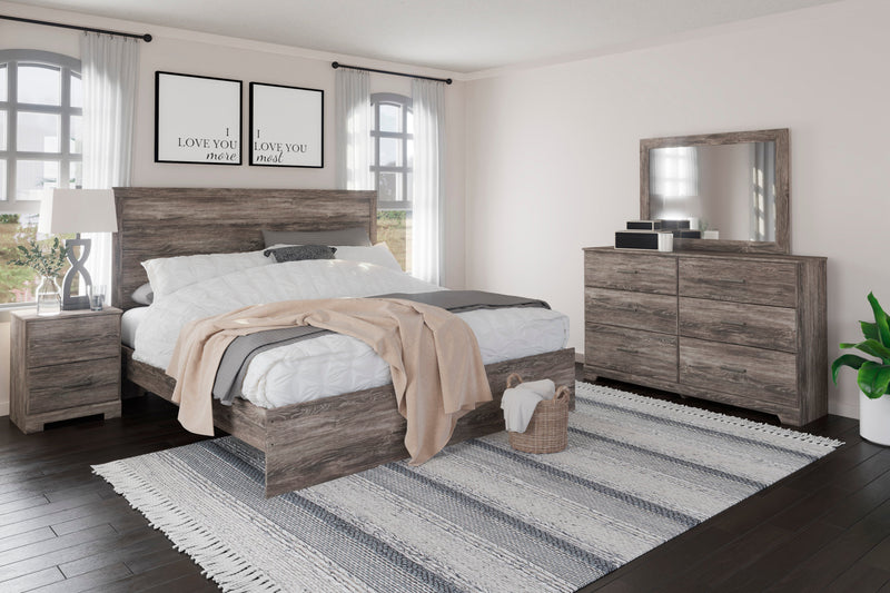 Ralinksi Gray Panel Bedroom Set - Gate FurnitureBedroom Set