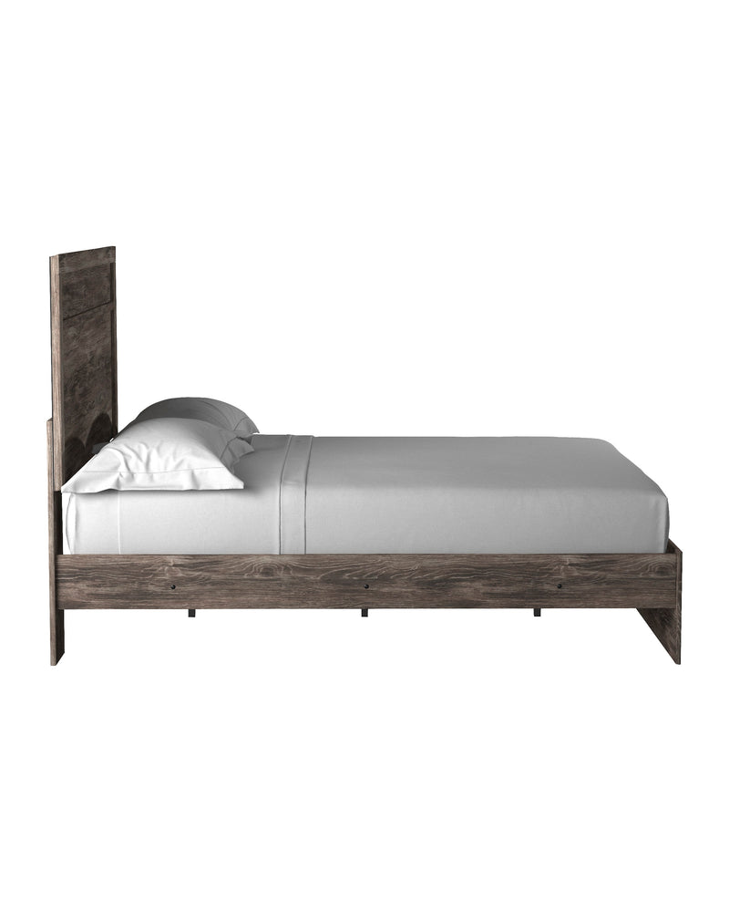 Ralinksi Gray Queen Panel Bed - Gate FurnitureQueen Bed