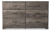 Ralinksi King Panel Bed and Dresser in Gray - PKG018437