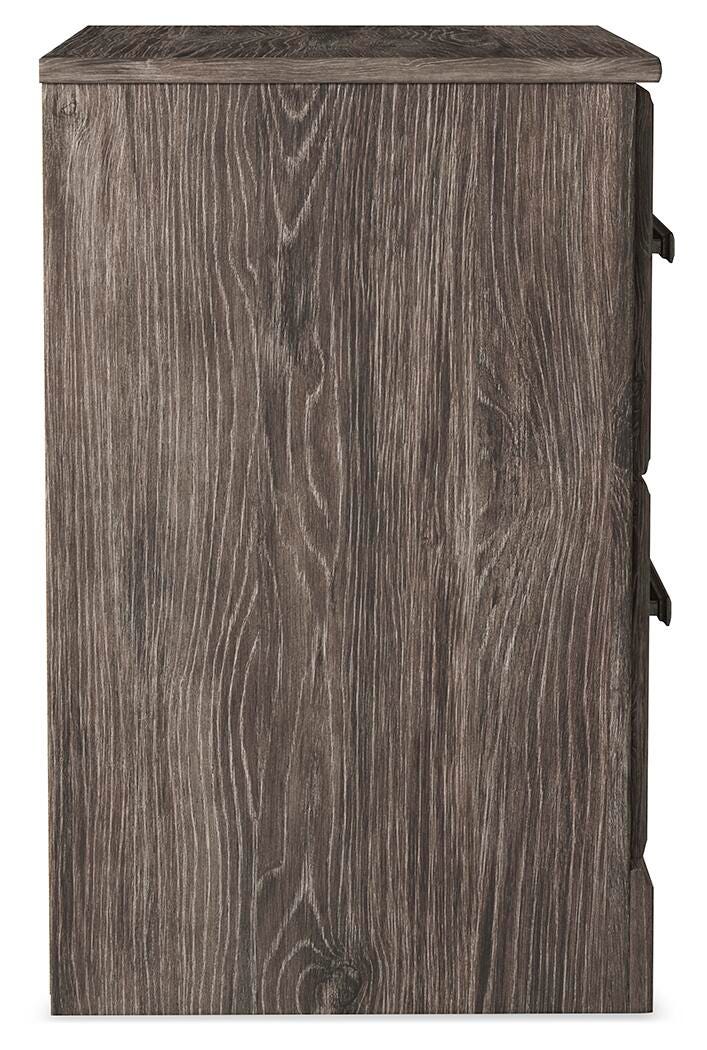 Ralinksi King Panel Bed and Dresser in Gray - PKG018437