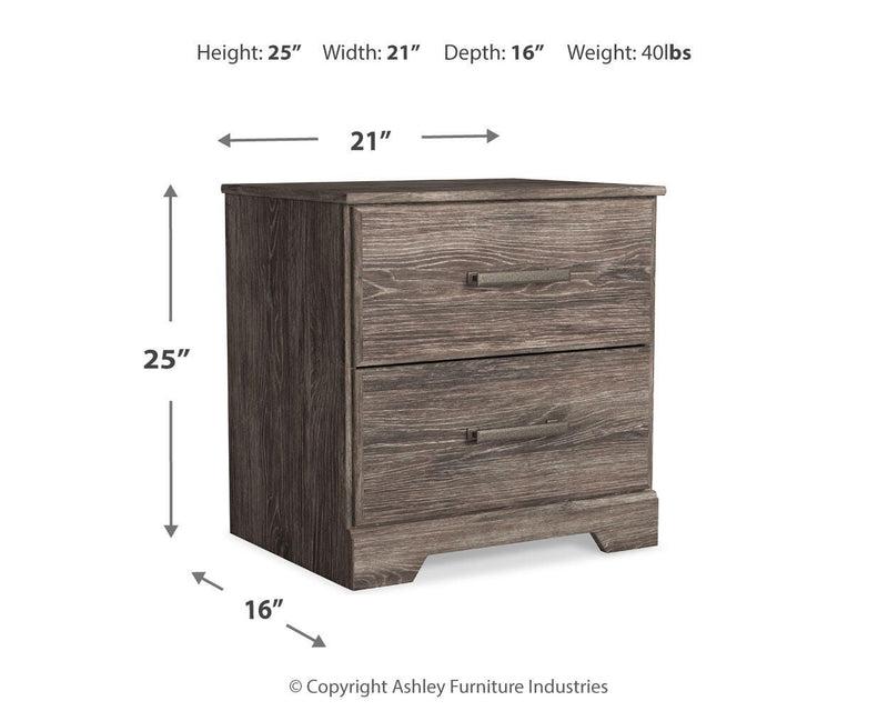 Ralinksi King Panel Bed and Dresser in Gray - PKG018437