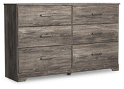 Ralinksi King Panel Bed and Dresser in Gray - PKG018437